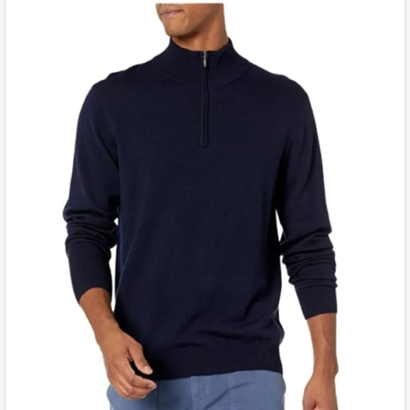 Goodthreads Merrino wool‎ zip sweater - Picture 1 of 8